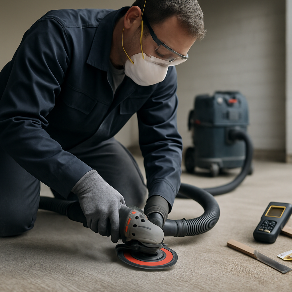 Malerfachbetrieb Tautz – Beton-Untergrund optimal vorbereiten