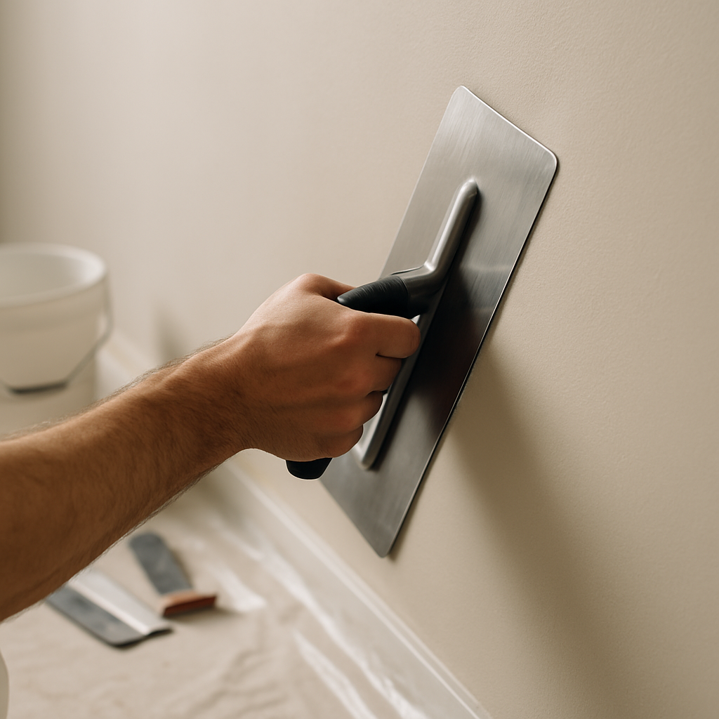 Spachteltechniken zum Glätten – Malerfachbetrieb Tautz