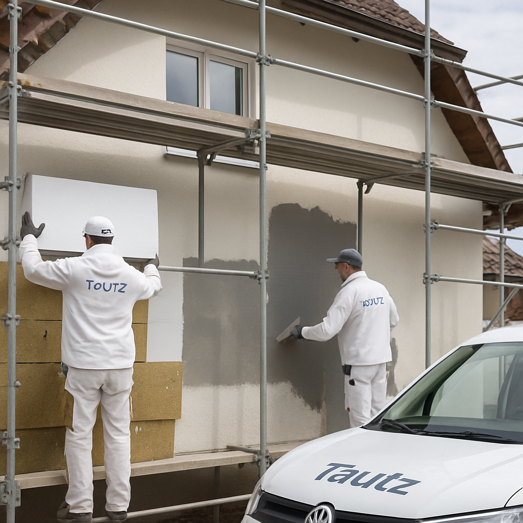 Energetische Fassadensanierung vom Malerfachbetrieb Tautz